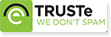 TRUSTe: We Don't Spam